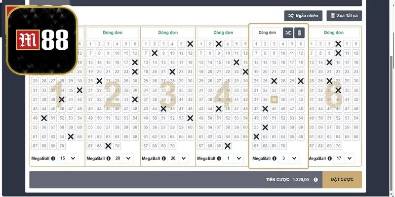 Keno M88 – Trò Chơi Xổ Số Trực Tuyến Hấp Dẫn Nhất 2025 3 Cược tổ hợp là chiến thuật khôn ngoan giúp nâng cao khả năng trúng thưởng