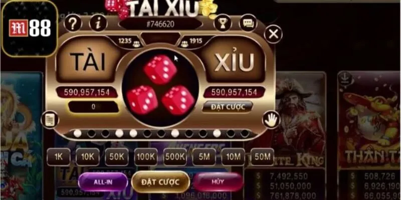 Tài xỉu đổi thưởng cược điểm chính xác